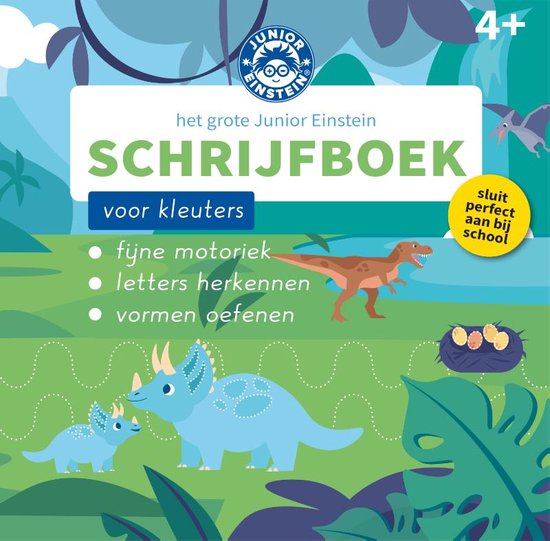 Het grote Junior Einstein Schrijfboek voor kleuters