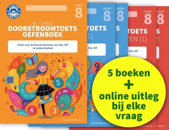 Doorstroomtoets Oefenpakket Compleet + Online video-uitleg 1