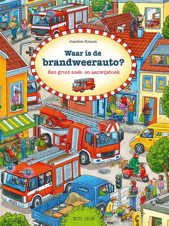 Zoekboeken - Waar is de brandweerauto?