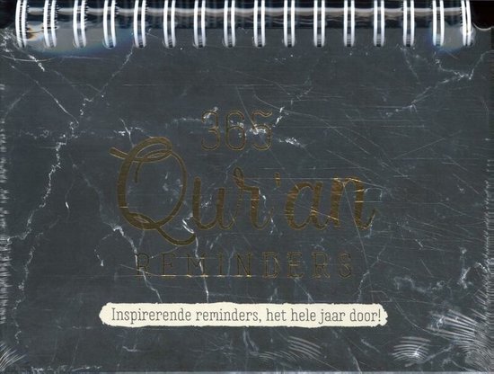 365 Qur'an Reminders Zwart