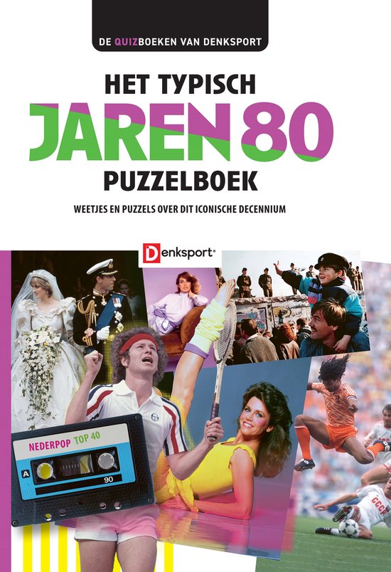 Denksport Puzzelboek - Het Typisch Jaren 80 Puzzelboek - logische puzzel