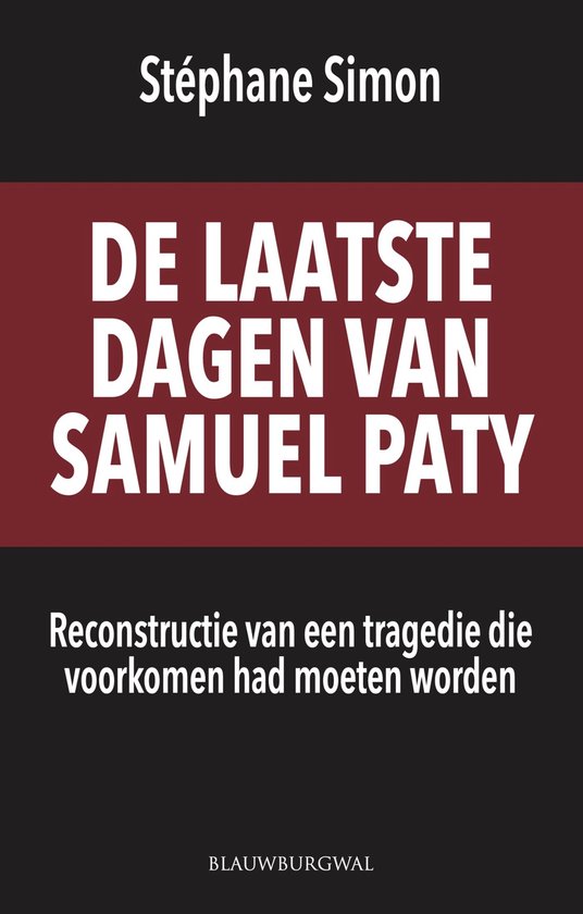 De laatste dagen van Samuel Paty