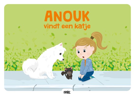 Anouk vindt een katje