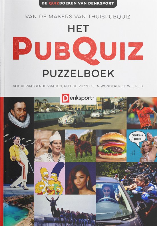 Denksport Puzzelboek - Denksport - Het PubQuiz Puzzelboek