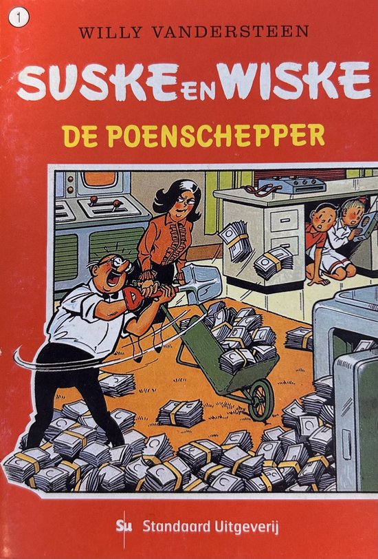 Suske en Wiske De poenschepper Mini stripboek 1