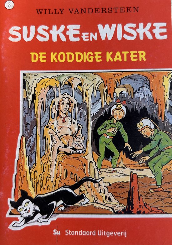 Suske en Wiske De Koddige Kater Mini stripboek 8