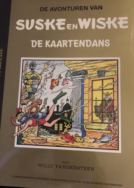 Suske en Wiske - De Kaartendans - De Gouden Collectie (AD-Uitgave)