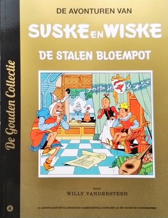 Suske en Wiske  - De stalen bloempot (De gouden collectie)