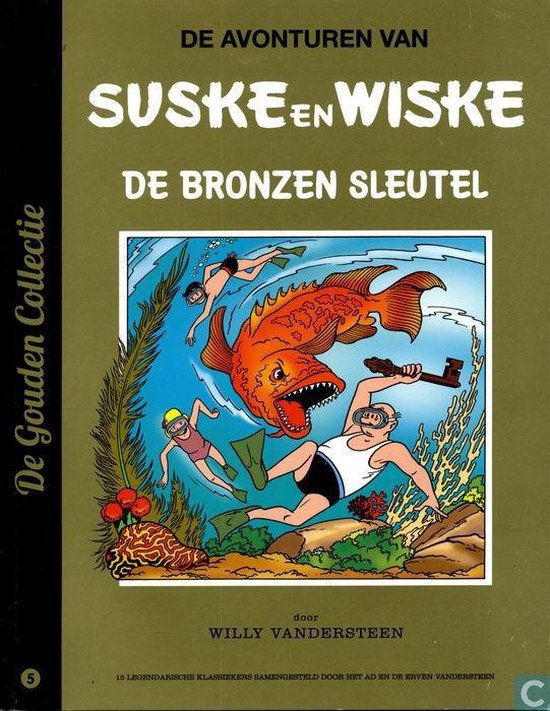 Suske en Wiske  - De bronzen sleutel (Gouden collectie)