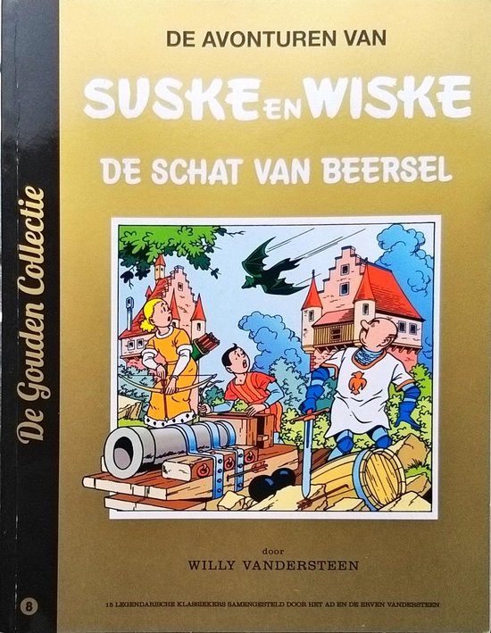 Suske en Wiske - De schat van Beersel - De Gouden Collectie (AD uitgave)