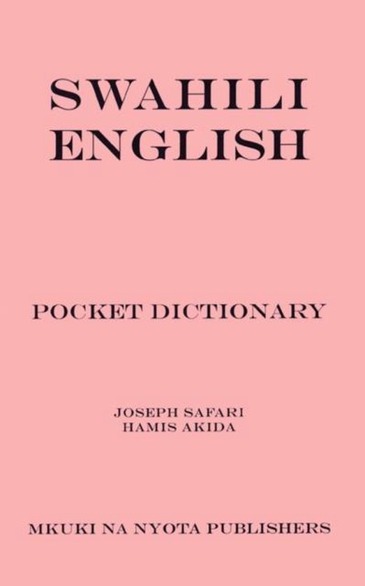 Swahili/English Pocket Dictionary