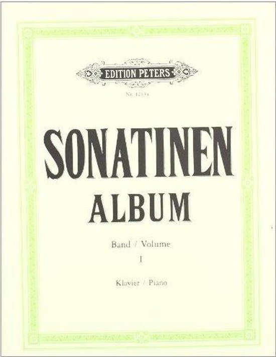 Sonatinen-Album, Band 1