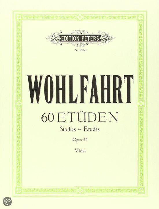 60 Etüden Opus 45 - Viola