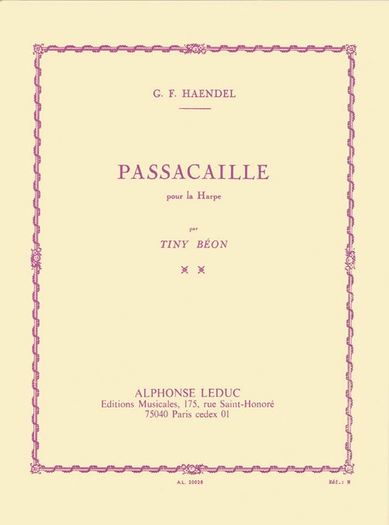 Passacaille/Passacaglia