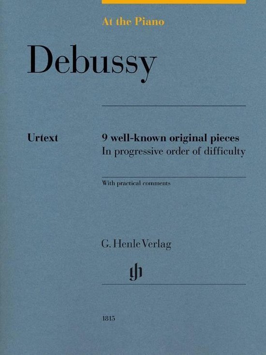 At the Piano - Debussy