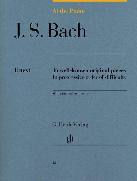 At the Piano - J. S. Bach