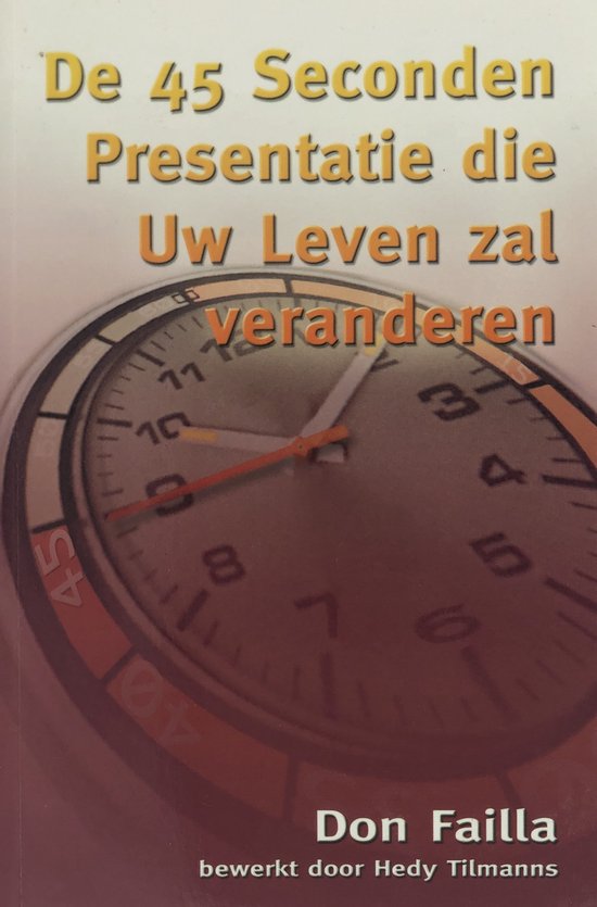 De 45 seconden presentatie die uw leven zal veranderen