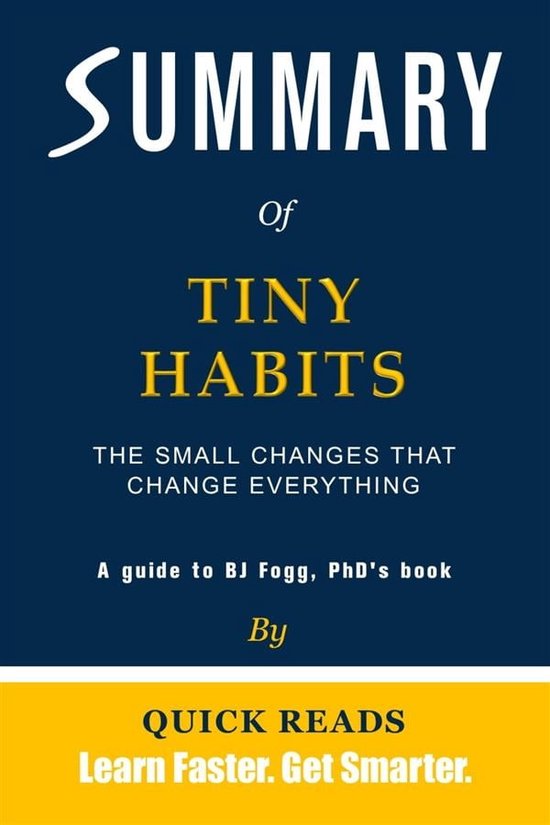 Summary of Tiny Habits