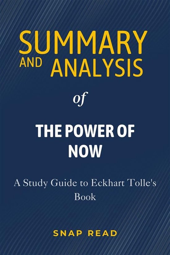 Summary and Analysis of The Power of Now