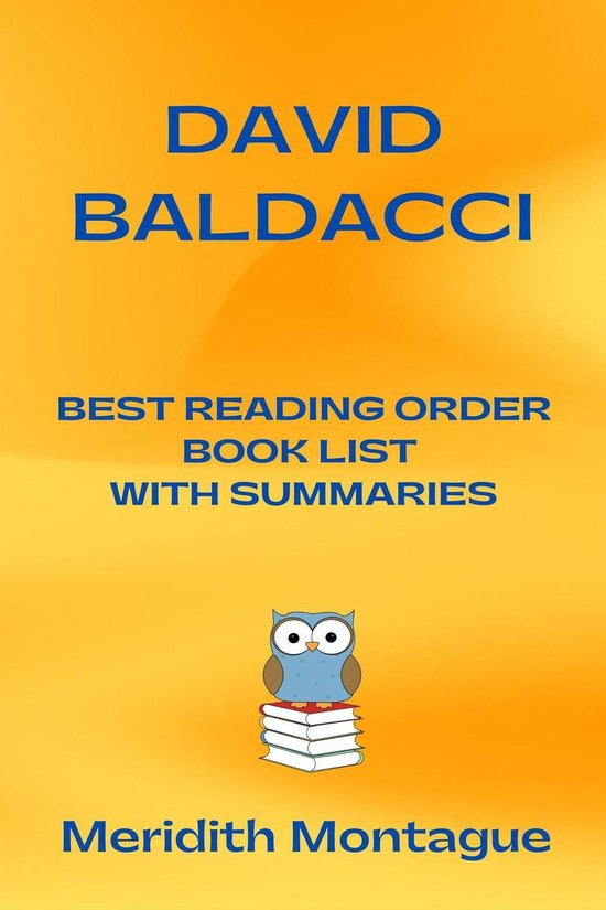 Best Reading Order - David Baldacci Best Reading Order Book List With Summaries