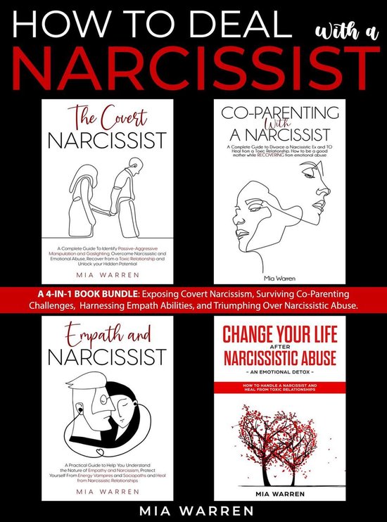 Narcissism - How to Deal with a Narcissist: A 4-in-1 Book Bundle: Exposing Covert Narcissism, Surviving Co-Parenting Challenges, Harnessing Empath Abilities, and Triumphing Over Narcissistic Abuse.