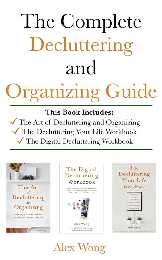 Declutter Workbook 4 - The Complete Decluttering and Organizing Guide