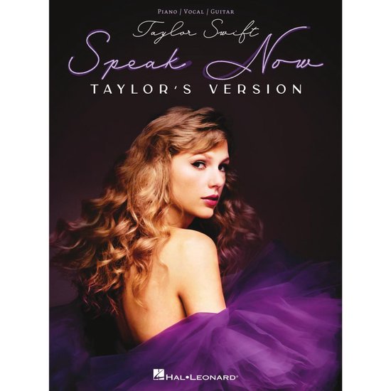 Taylor Swift - Speak Now (Taylor's Version): Piano/Vocal/Guitar Songbook