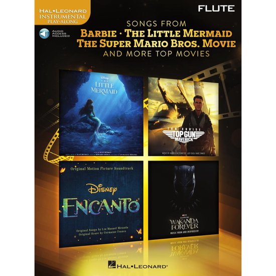 Songs from Barbie, the Little Mermaid, the Super Mario Bros. Movie, and More Top Movies