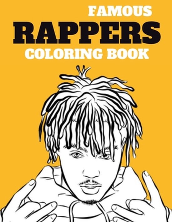 Famous Rappers Coloring book: Legendary Rap Artists