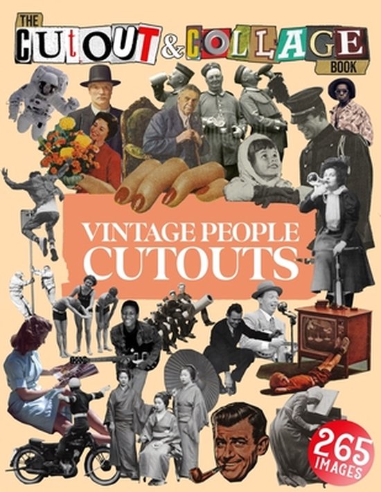 Cut and Collage Books-The Cut Out And Collage Book Vintage People Cutouts