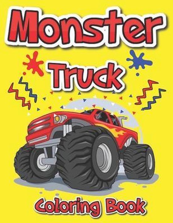 Monster Truck Coloring Book
