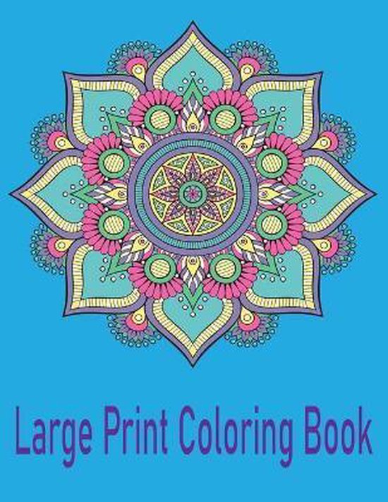 Large Print Coloring Book