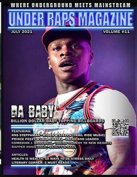 Under Raps Magazine Vol 11 Featuring DaBaby, RNS Steppaman, Prince Peezy & Lala Chanel plus more