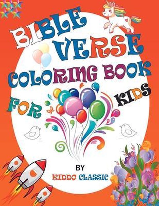 Bible Verse Coloring Book For Kids