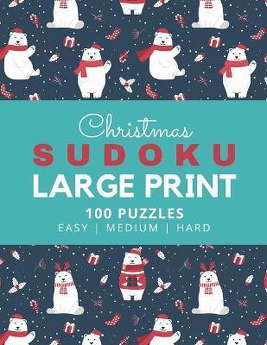 Christmas Sudoku Large Print