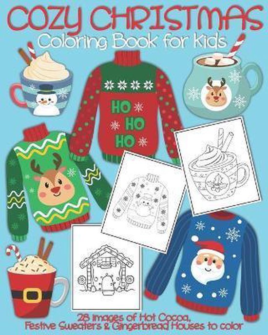 Cozy Christmas Coloring Book for Kids