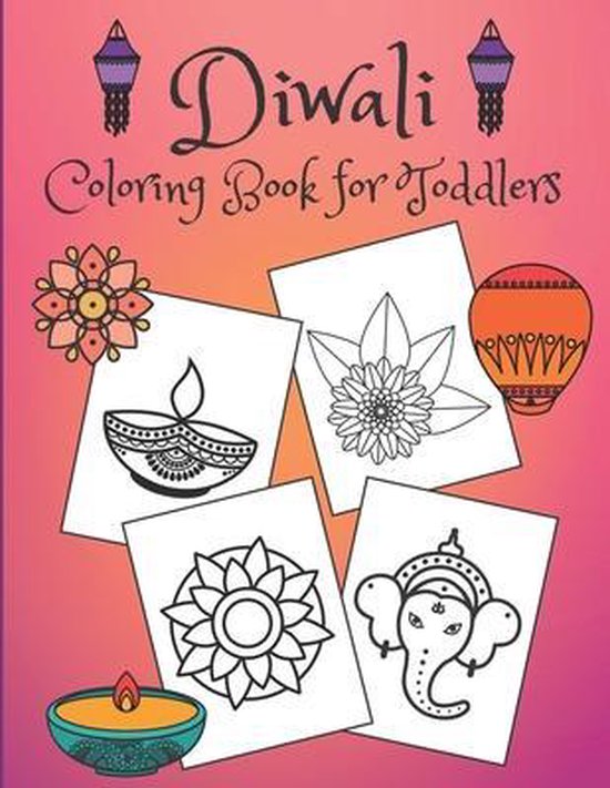 Diwali Coloring Book for Toddlers