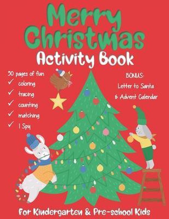 Merry Christmas Activity Book