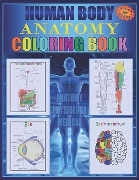 Human Body Anatomy Coloring Book