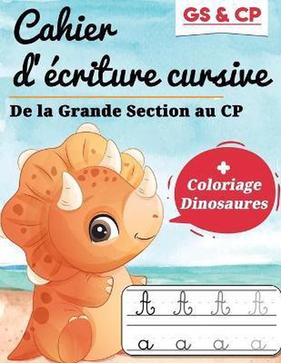 Cahier d'écriture cursive GS & CP