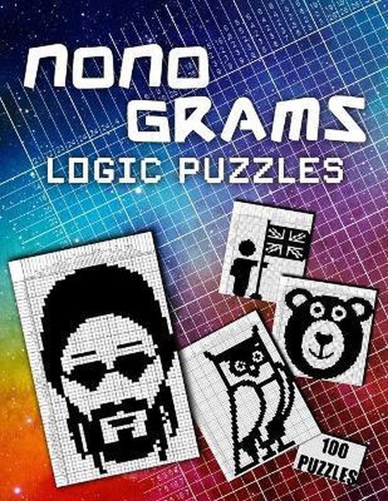 Picross Nonograms Puzzle Book - Hanjie Pixel Logic