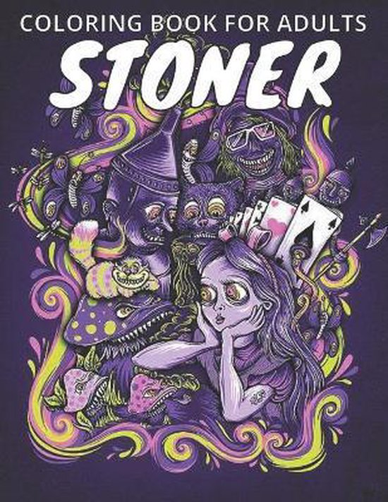 Stoner Coloring Book For Adults