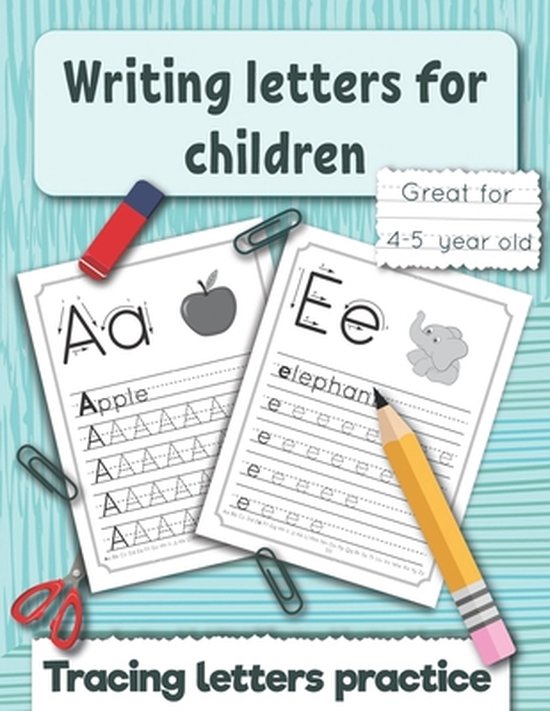 Handwriting Workbooks for Kids- Writing letters for children