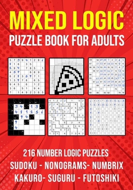 Logic Puzzle Book for Adults Mixed