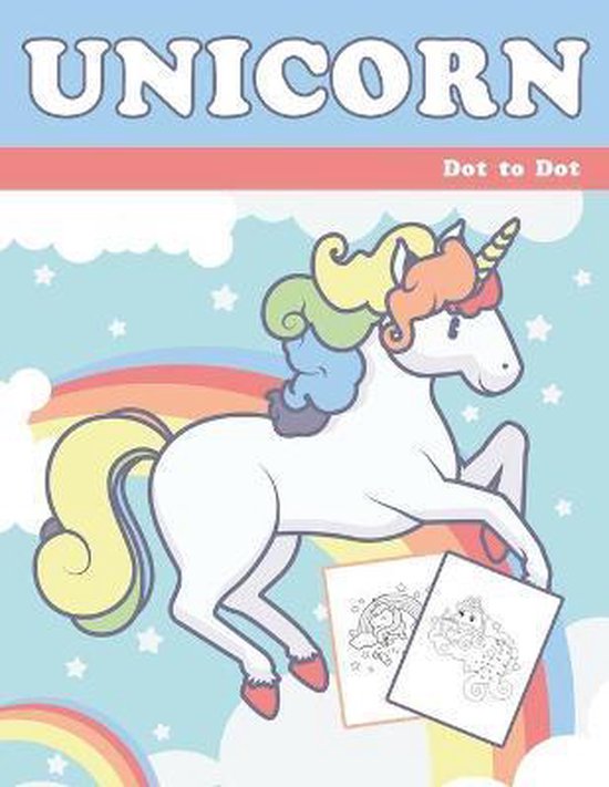 Activity Book for Kids- Unicorn Dot to Dot