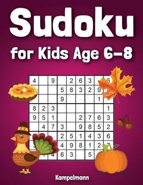 Sudoku for Kids Age 6-8