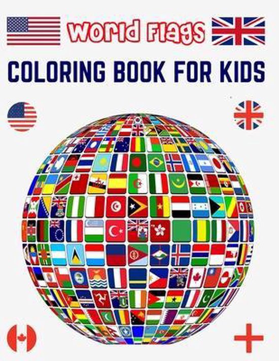 World Flags Coloring Book for Kids