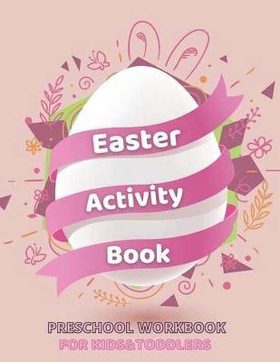 Easter Activity Book for Kids&Toddlers - Preschool Workbook