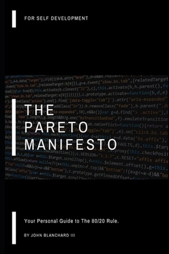 The Pareto Manifesto