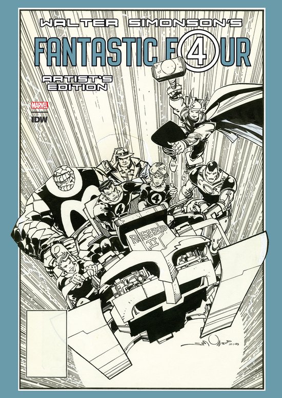 Walter Simonson’s Fantastic Four Artist’s Edition